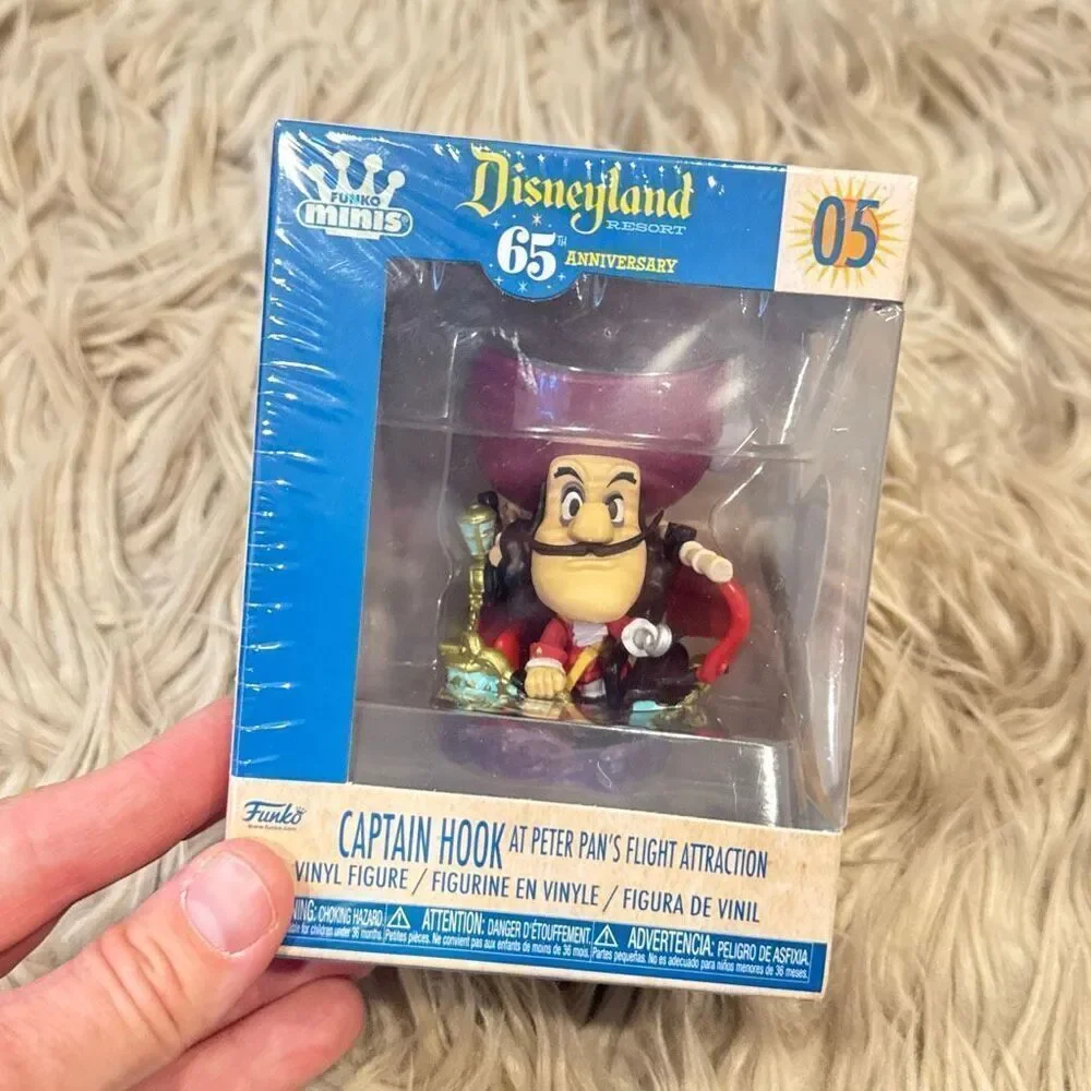 Funko Minis Captain Hook – Disneyland 65th Anniversary #05 (New & Sealed)